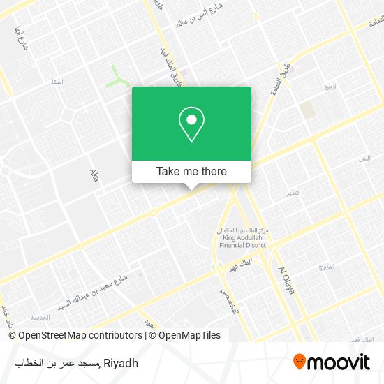 مسجد عمر بن الخطاب map