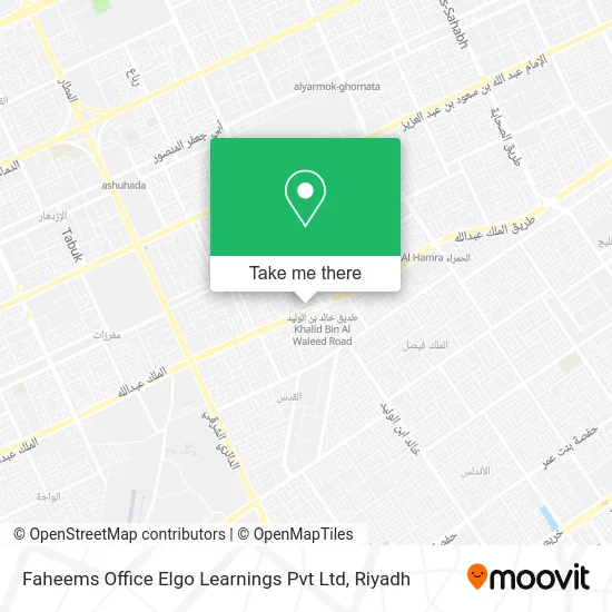 Faheems Office Elgo Learnings Pvt Ltd map
