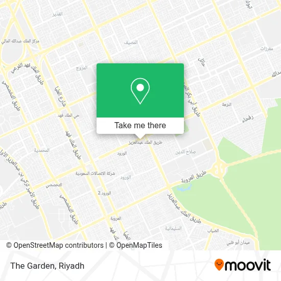 The Garden map