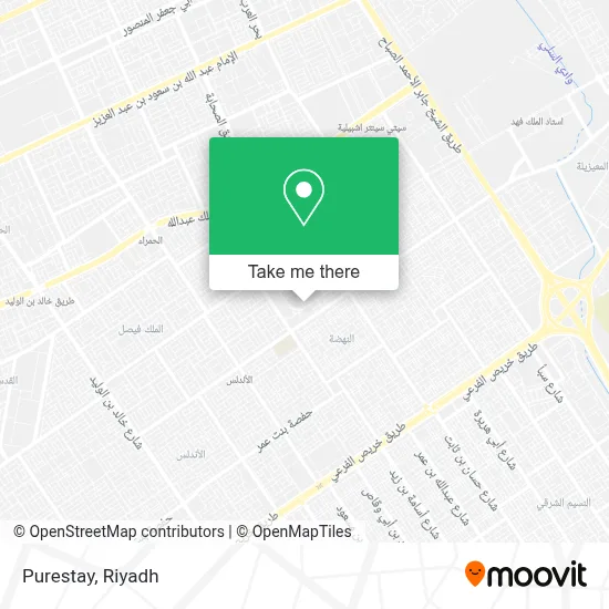 Purestay map
