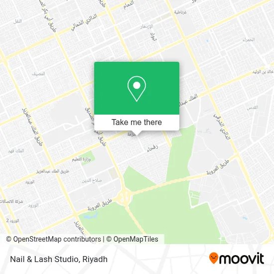 Nail & Lash Studio map