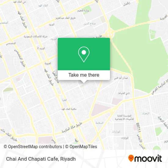 Chai And Chapati Cafe map