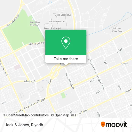 Jack & Jones map