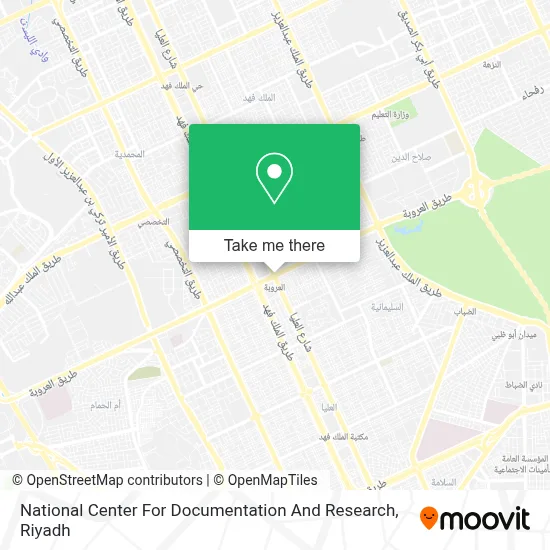 National Center For Documentation And Research map
