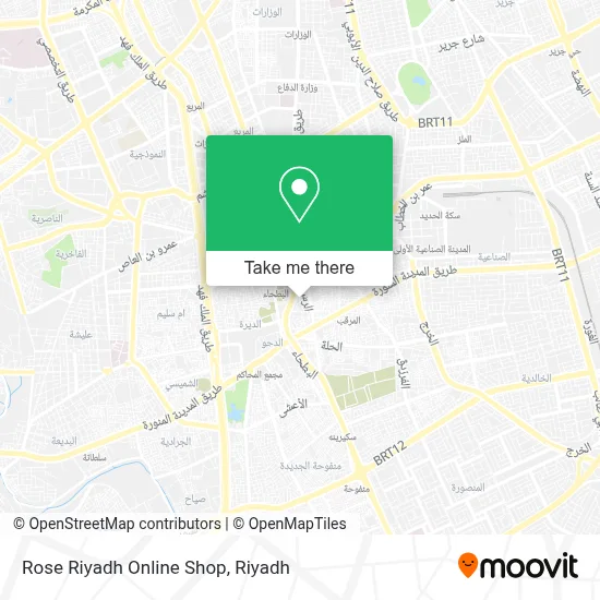 Rose Riyadh Online Shop map