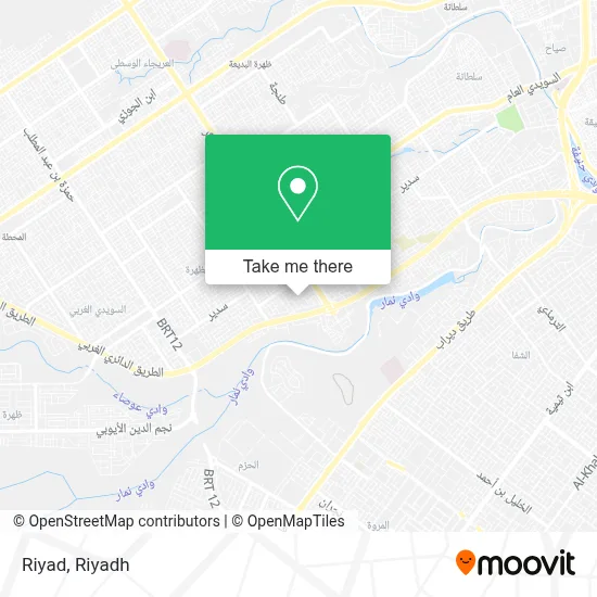 Riyad map