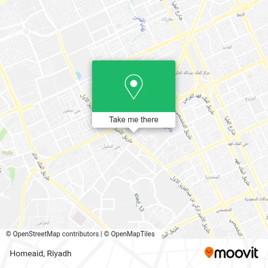 Homeaid map