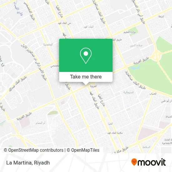 La Martina map