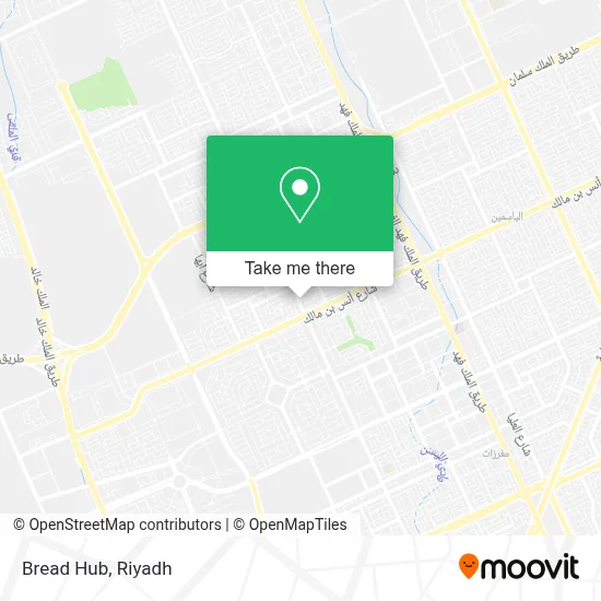 Bread Hub map