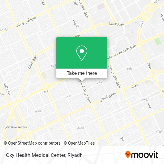 Oxy Health Medical Center map
