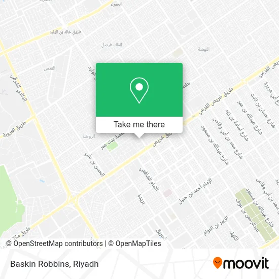 Baskin Robbins map