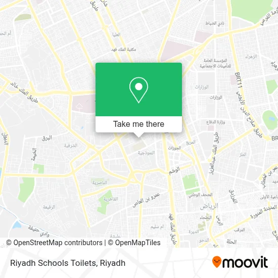 Riyadh Schools Toilets map