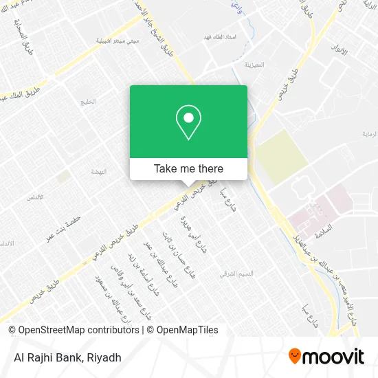 Al Rajhi Bank map