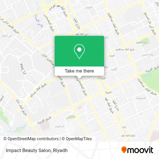 Impact Beauty Salon map