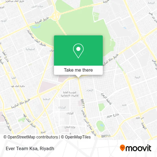 Ever Team Ksa map