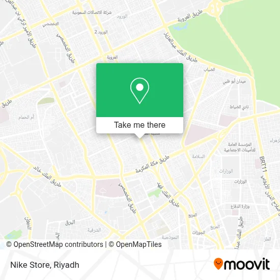 Nike Store map