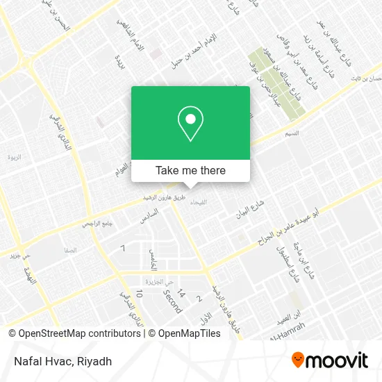 Nafal Hvac map