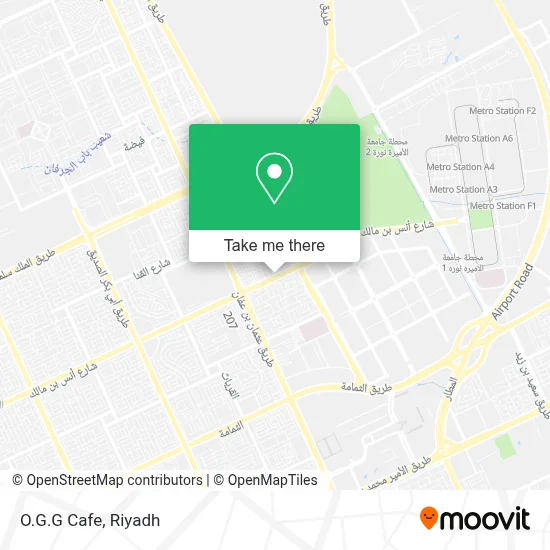 O.G.G Cafe map
