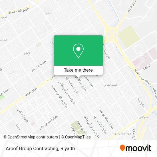 Aroof Group Contracting map