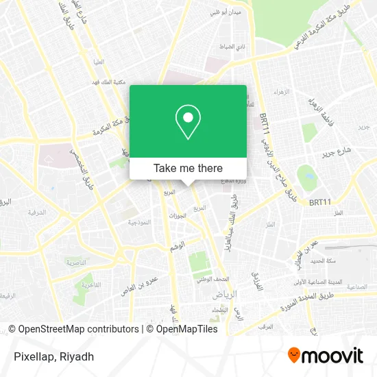 Pixellap map