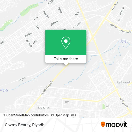 Cozmy.Beauty map