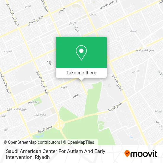 Saudi American Center For Autism And Early Intervention map