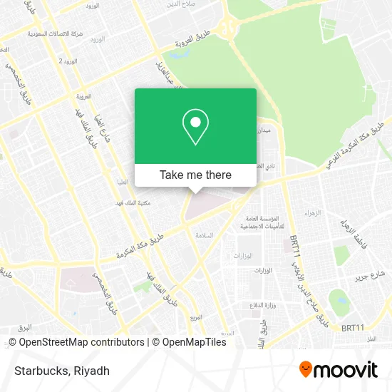 Starbucks map