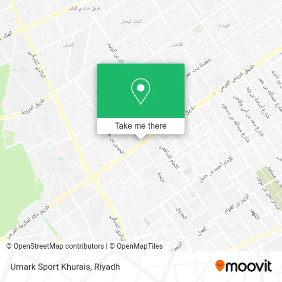 Umark Sport Khurais map
