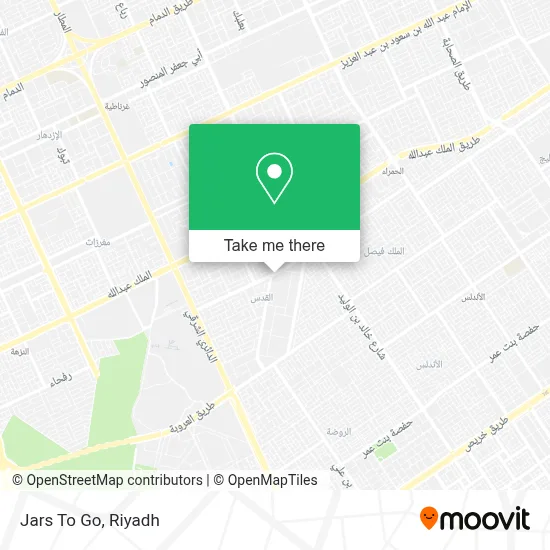 Jars To Go map