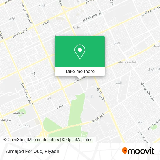 Almajed For Oud map