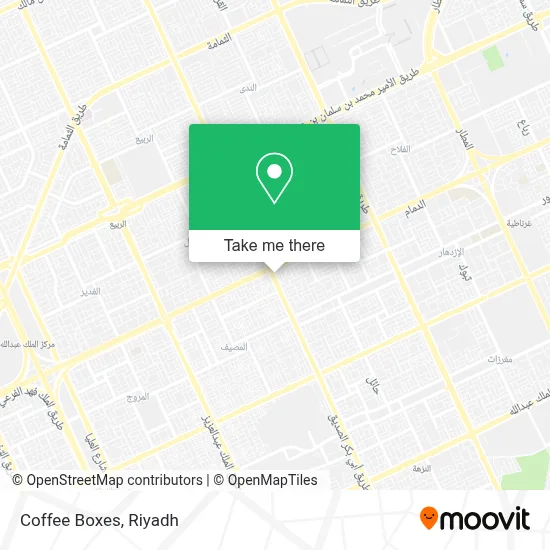 Coffee Boxes map