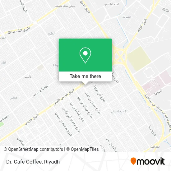Dr. Cafe Coffee map
