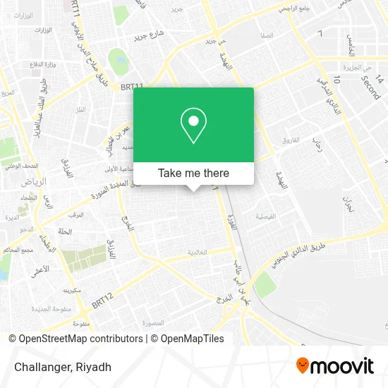 Challanger map