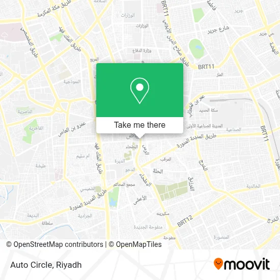 Auto Circle map
