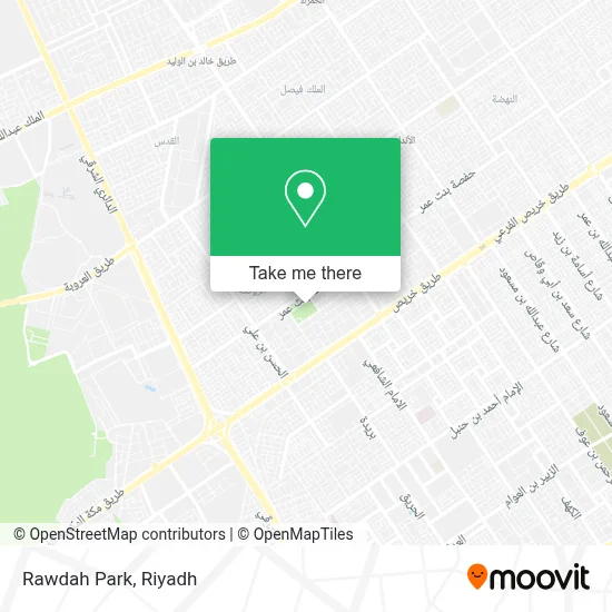 Rawdah Park map