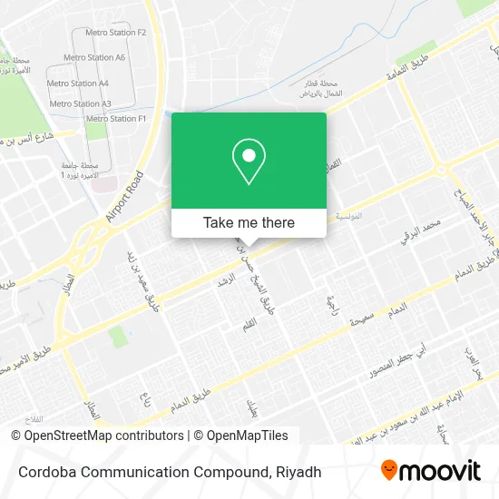 Cordoba Communication Compound map