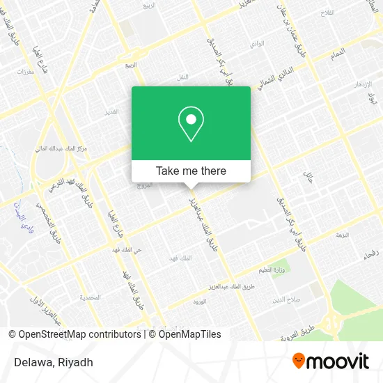 Delawa map