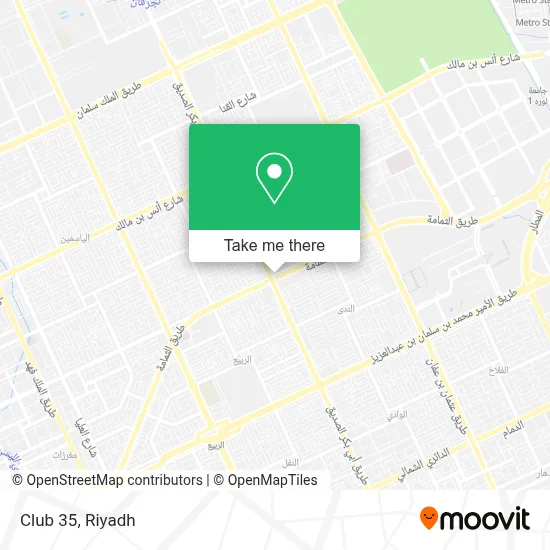 Club 35 map