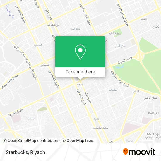 Starbucks map