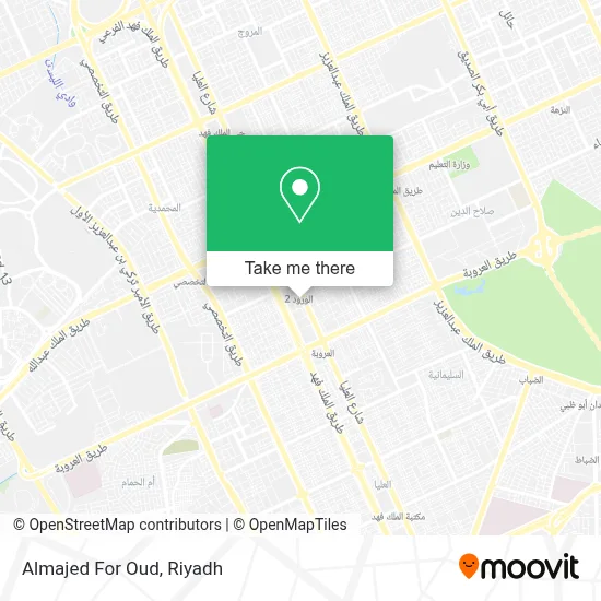 Almajed For Oud map