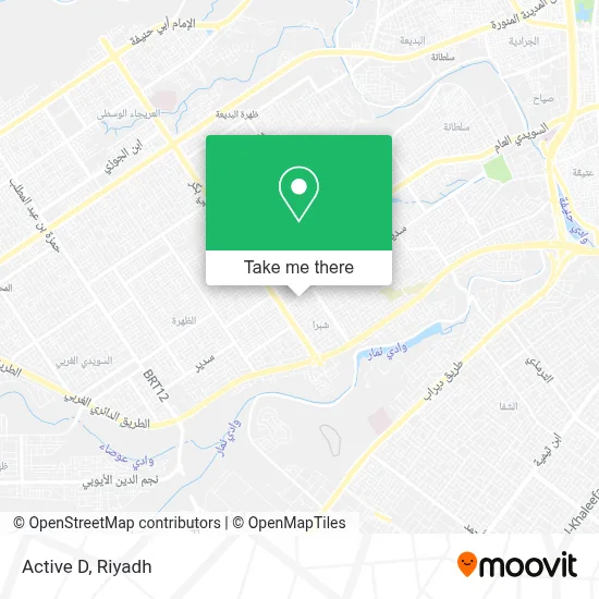 Active D map