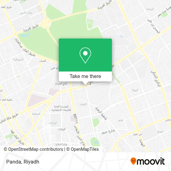 Panda map