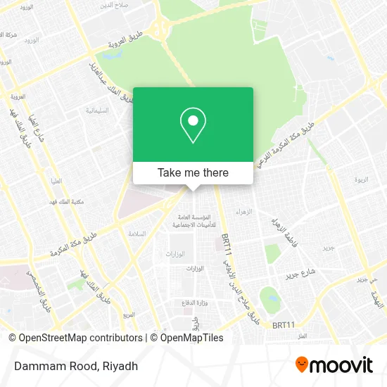 Dammam Rood map