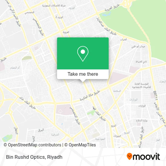 Bin Rushd Optics map