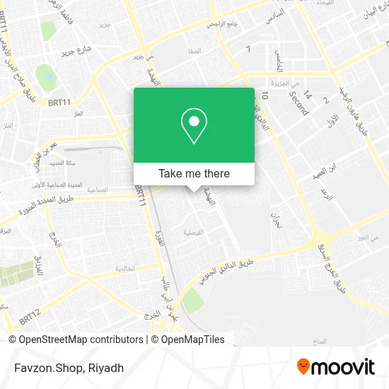 Favzon.Shop map