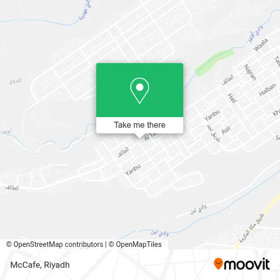 McCafe map