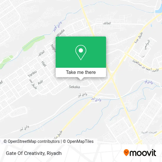 Gate Of Creativity map