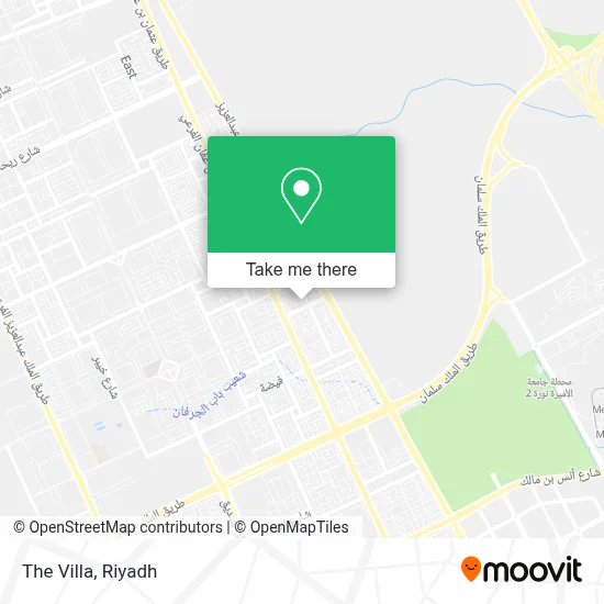 The Villa map