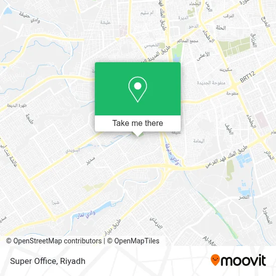 Super Office map