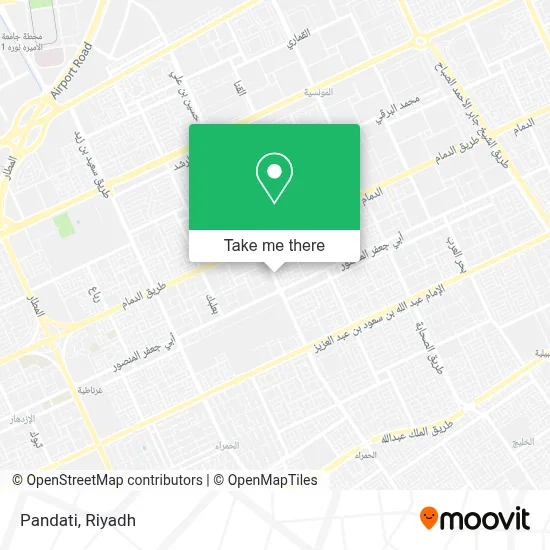Pandati map